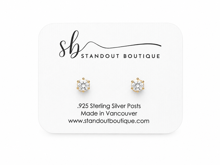 Zirconia Studs - Standout Boutique