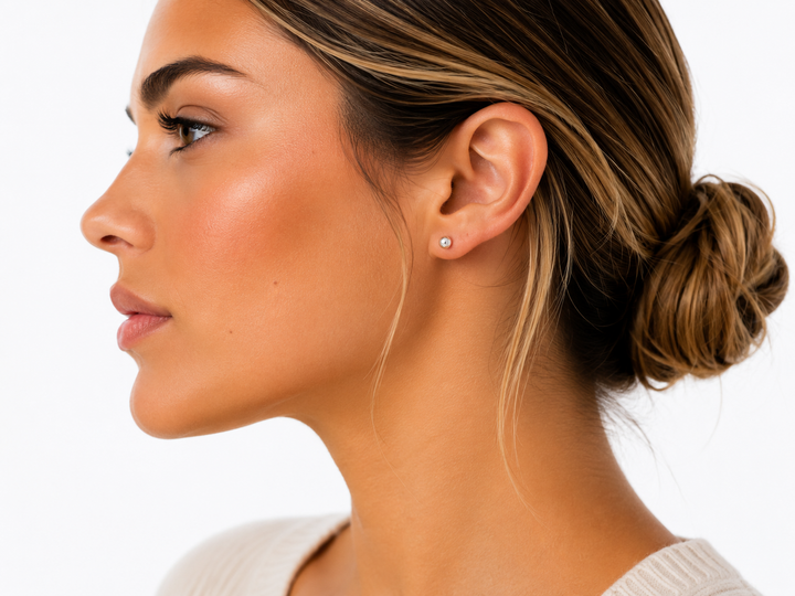 Tiny Sterling Silver Studs- Standout Boutique