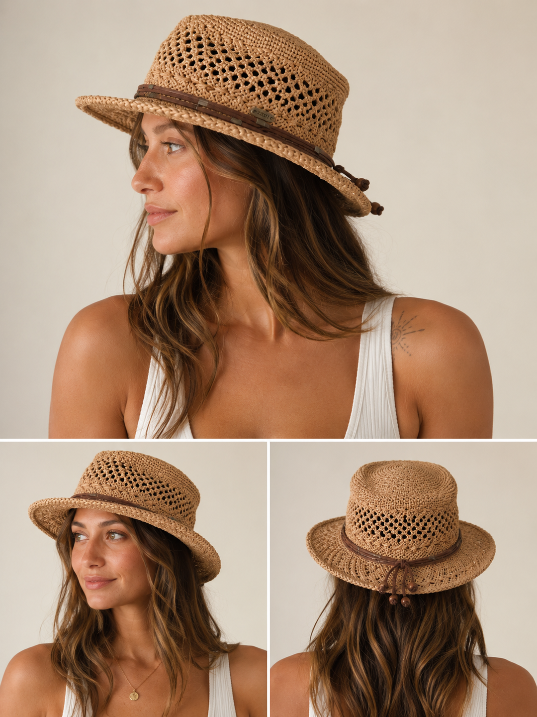 Pistil Woven Straw Sun Hat