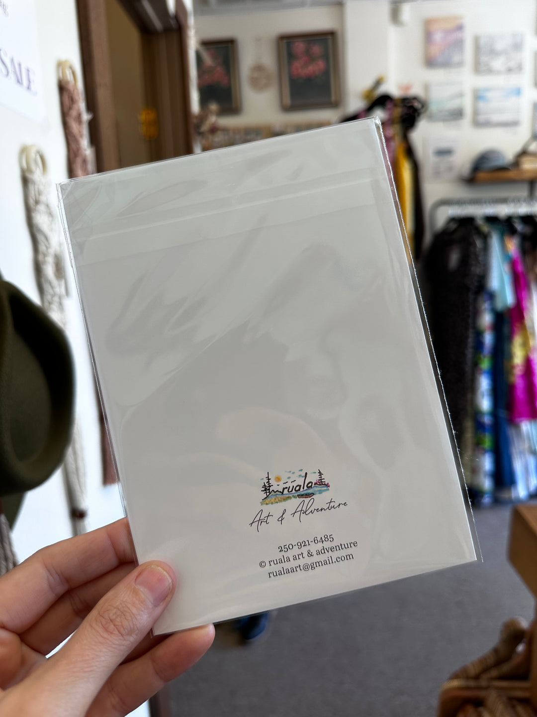 Golden Hour Companions – Art Card by Ruala (Fruitvale, BC)