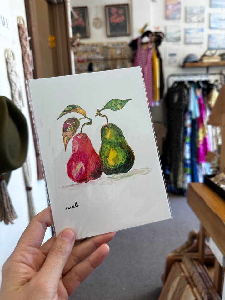 Perfect Pears – Art Card by Ruala (Fruitvale, BC)