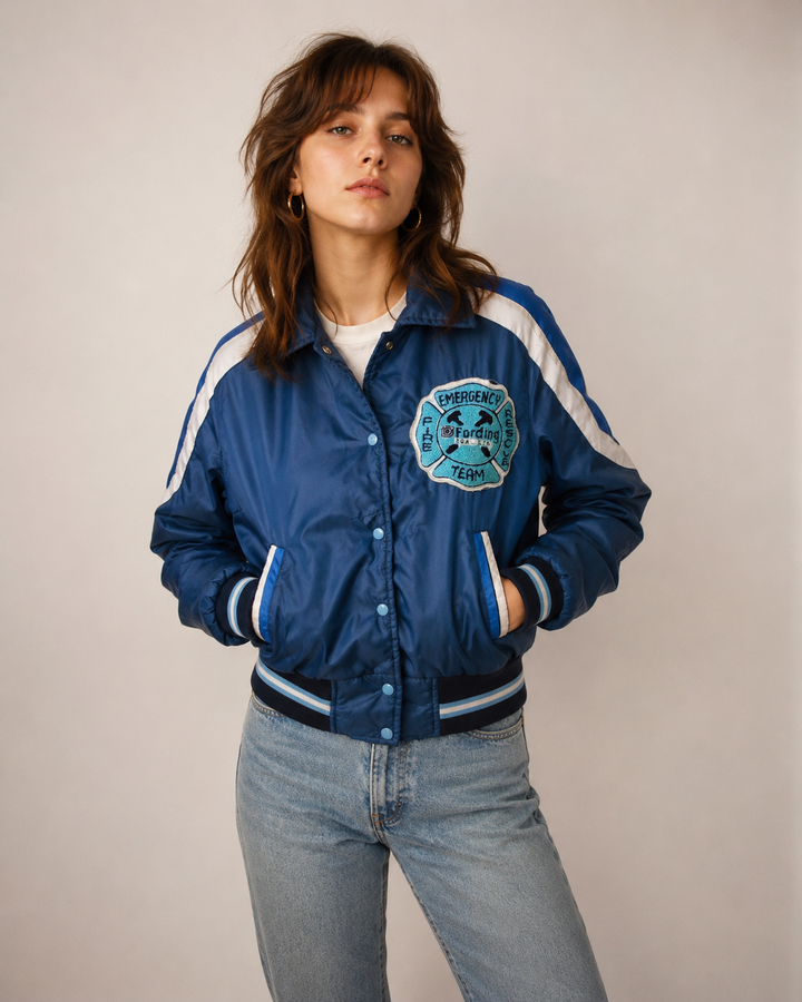 Vintage 80’s Ford Emergency Team Bomber Jacket