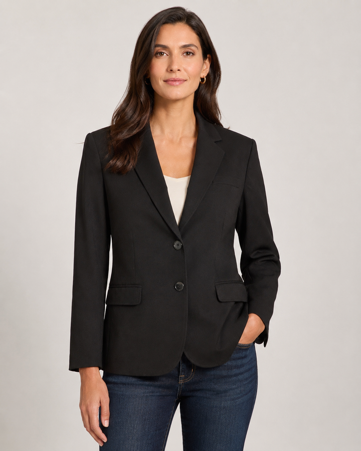 Banana Republic Stretch Black Blazer