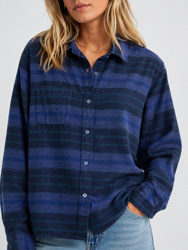 Firefly Navy Plaid Flannel