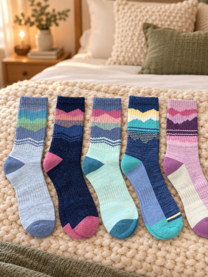 Merino Wool ColourBlock Socks