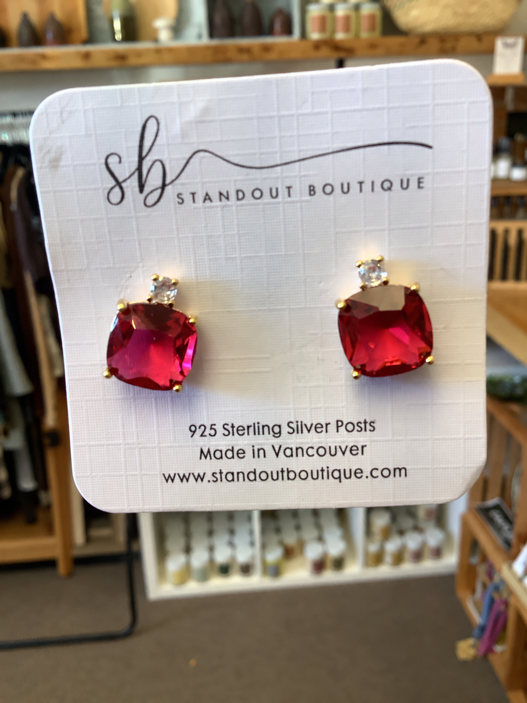 Standout Boutique Gold Cubella Studs