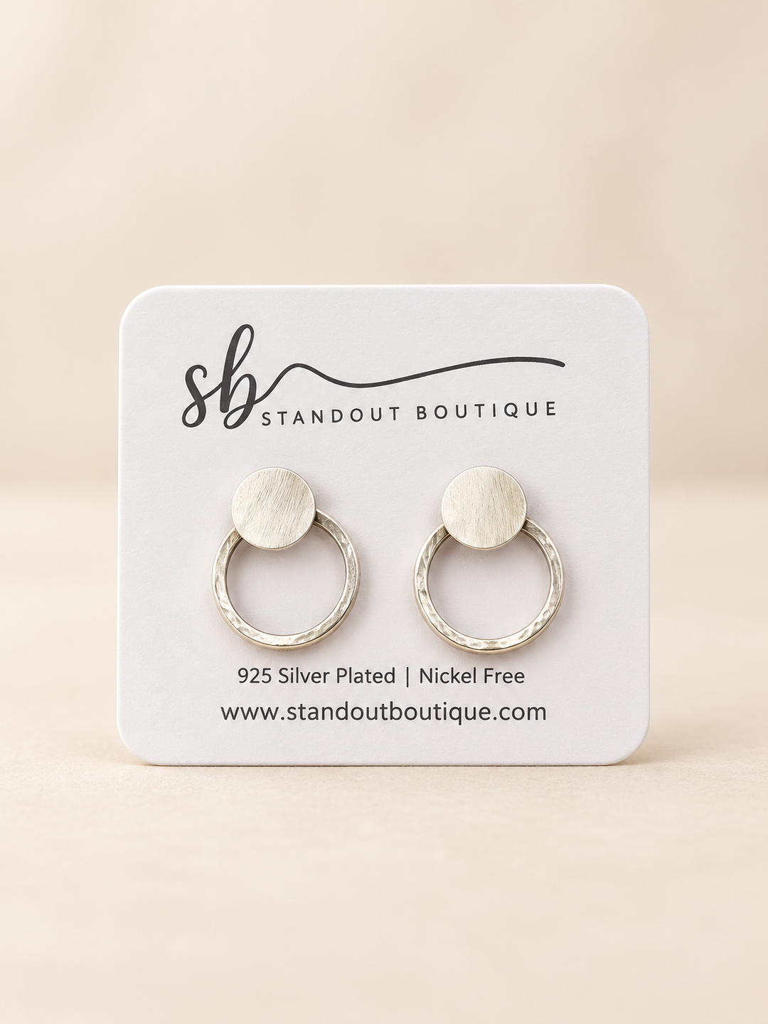 Sal Silver Earrings - Standout Boutique