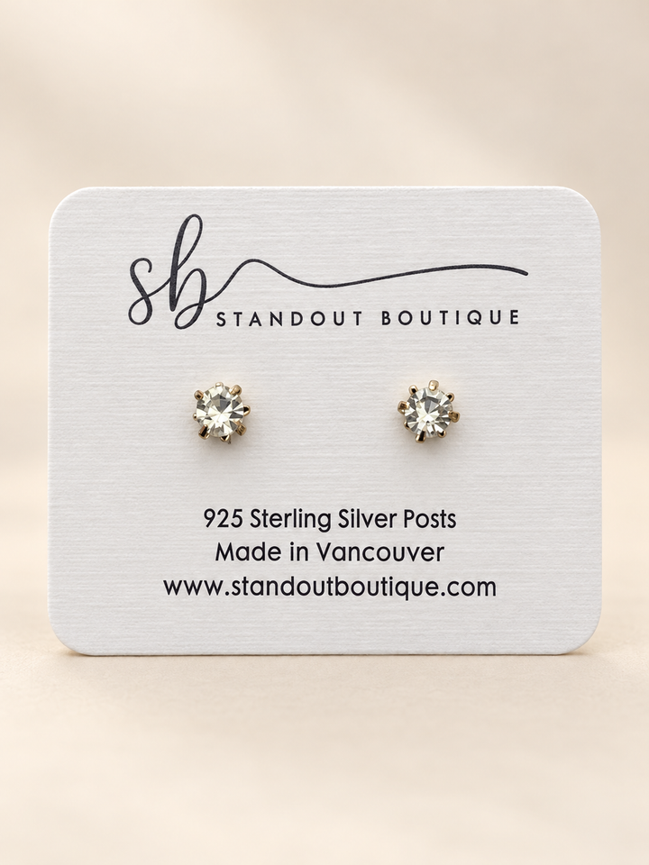 Zirconia Studs - Standout Boutique