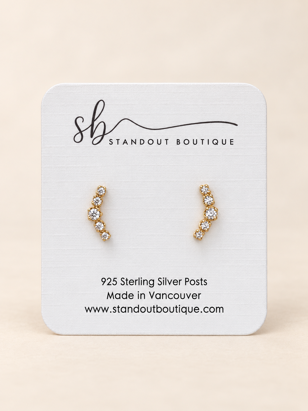 Climbers Zirconia- Standout Boutique