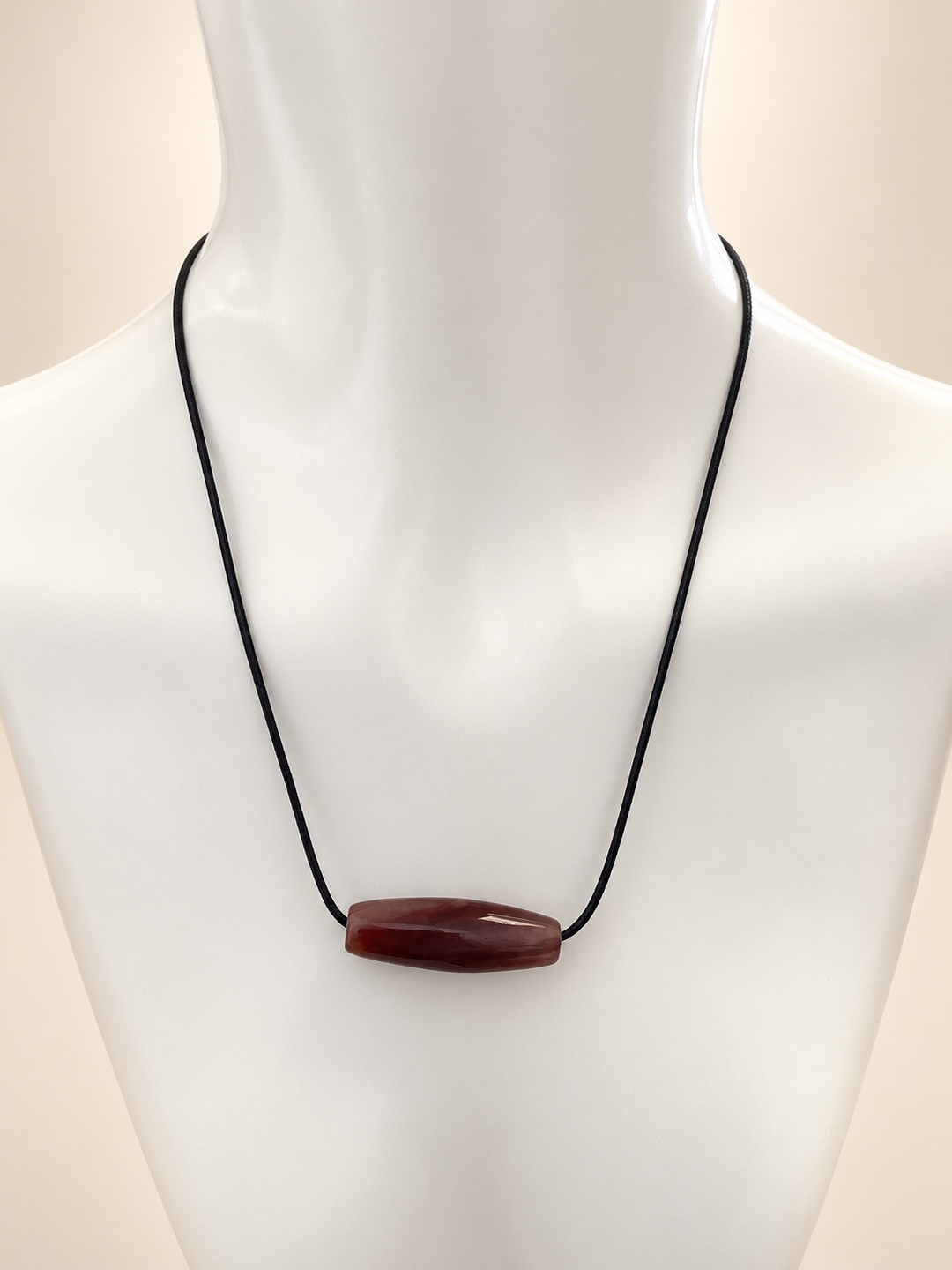 Cord Gemstone Necklace-Standout Boutique