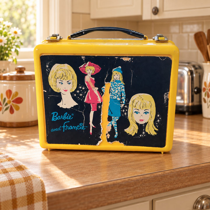 Vintage Barbie + Francie Lunch Box