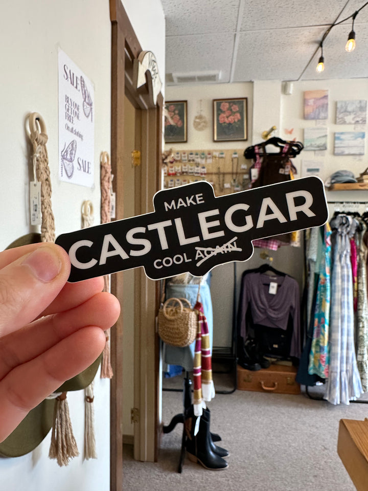 Make Castlegar Cool Again Sticker