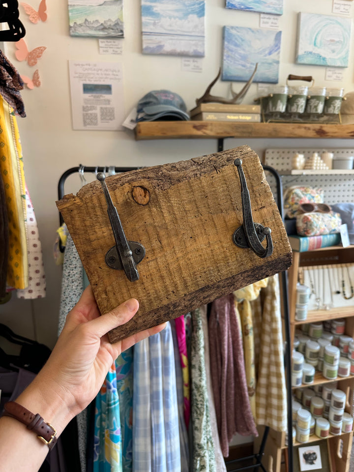 Papa’s Reclaimed Wood Double Hook Rack