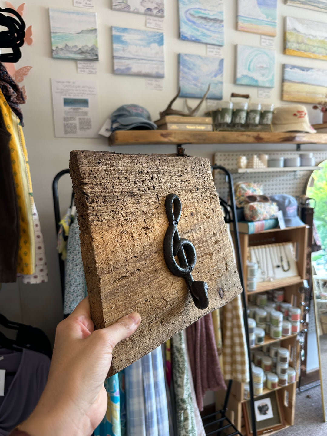 Papa’s Musical Note Hook Rack