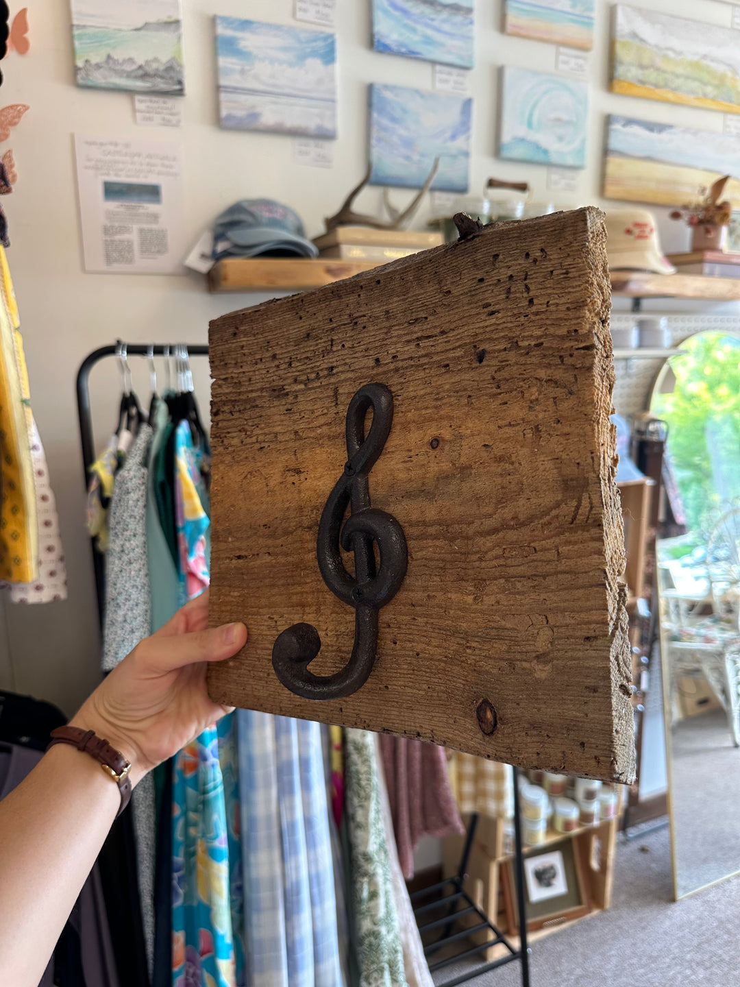 Papa’s Musical Note Hook Rack