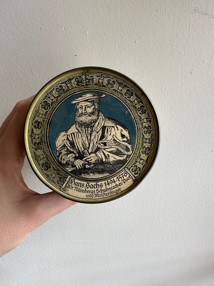 Vintage German Gingerbread Cookie Tin E. Otto Schmidt