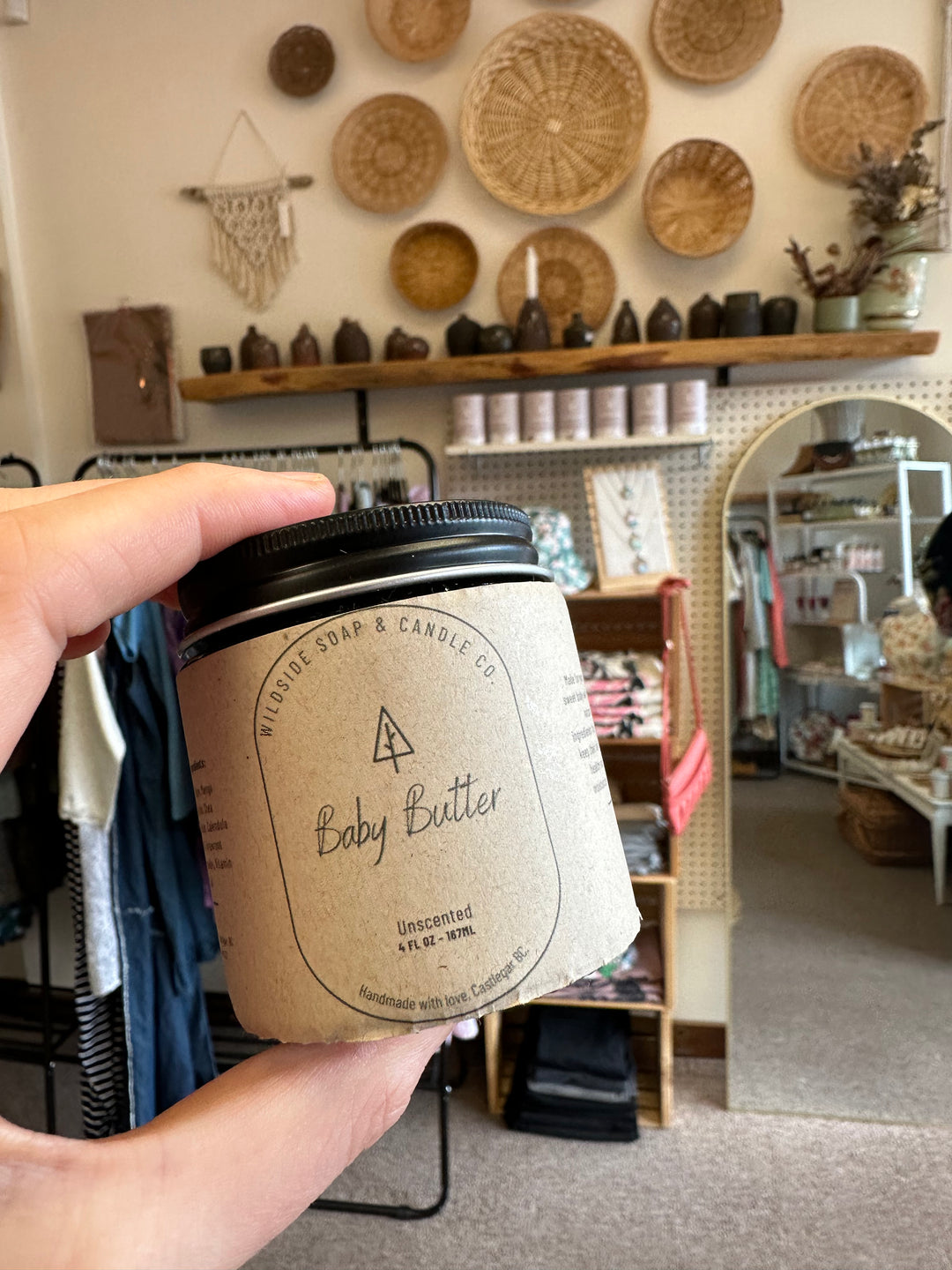 Wildside Unscented Baby Tallow Butter