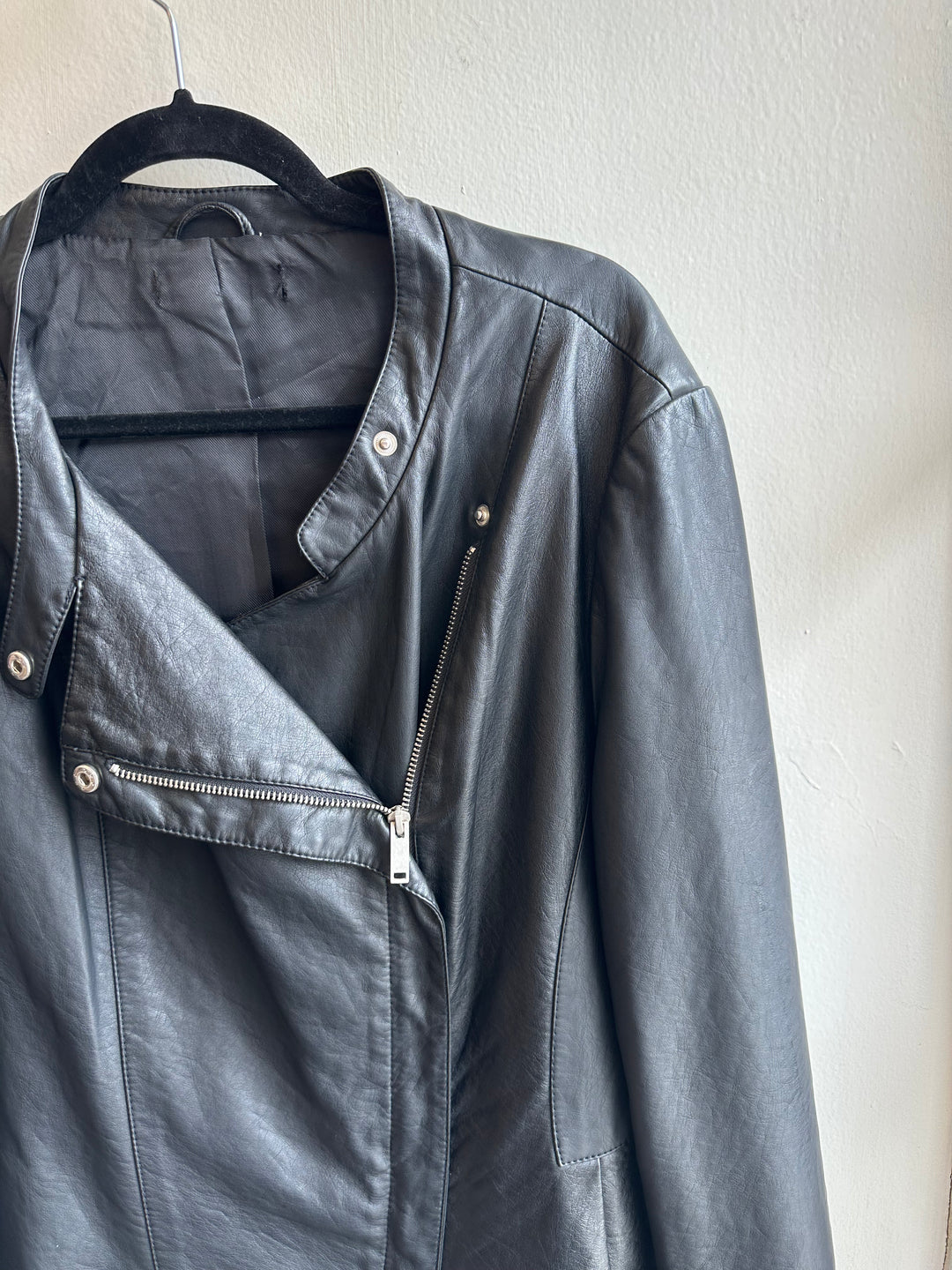 Vintage Y2K Leather Moto Jacket