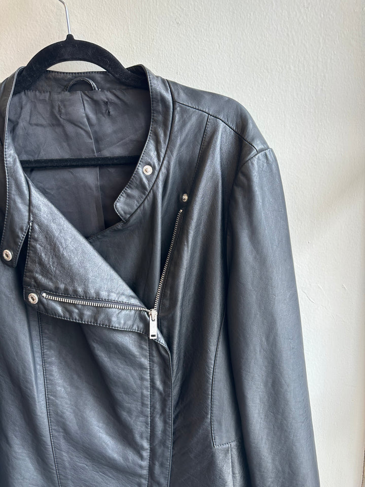 Vintage Y2K Leather Moto Jacket