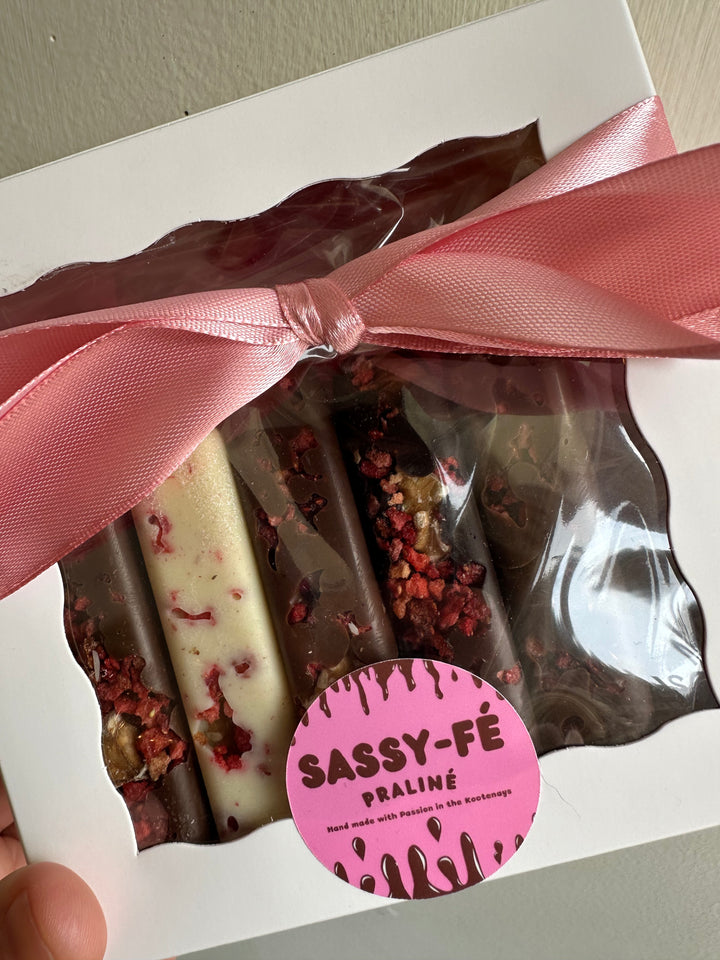 Sassy Fe Hand Crafted Belgian Chocolate Mixed Box