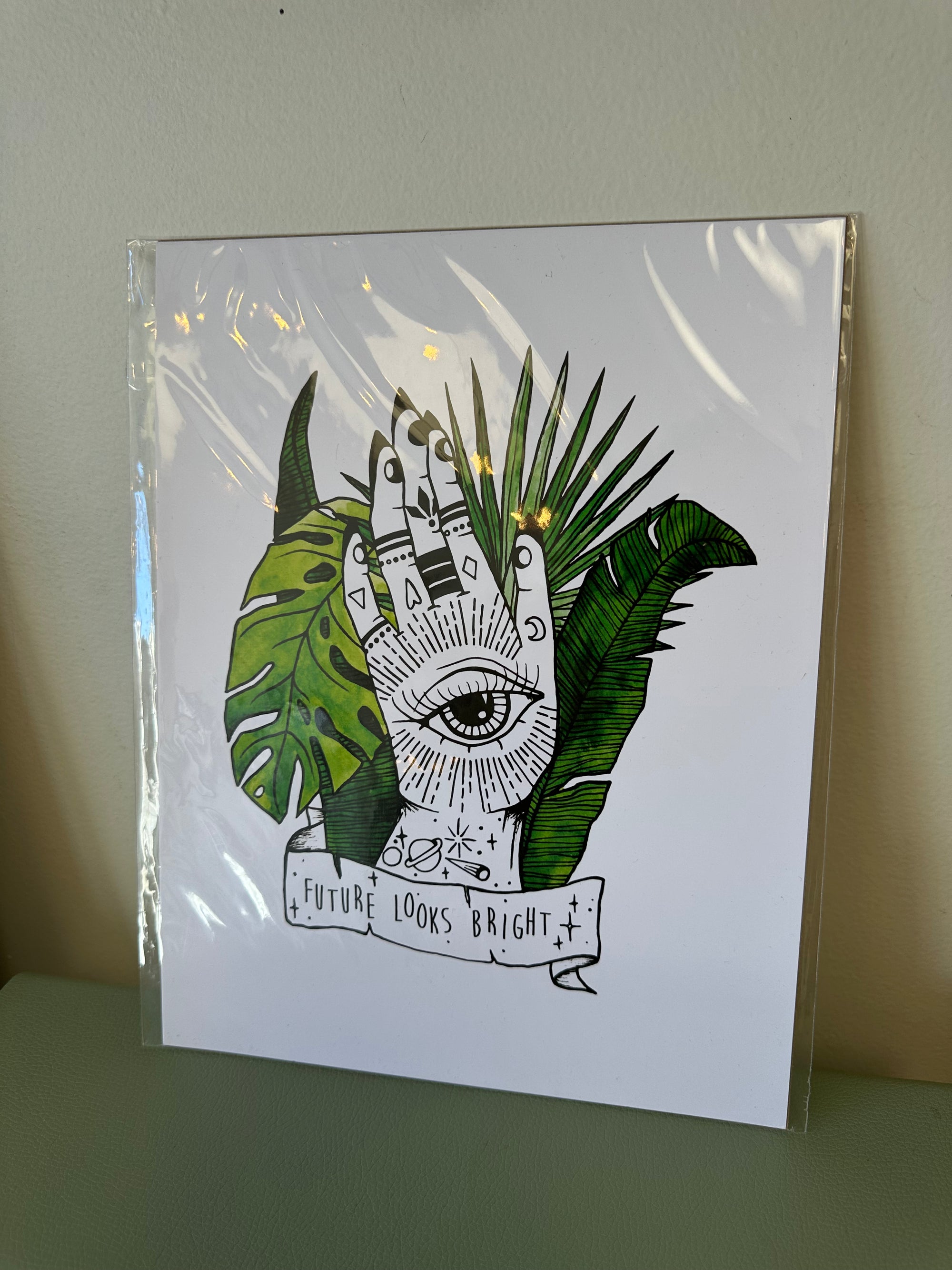 Meli The Lover - Future Looks Bright Art Print
