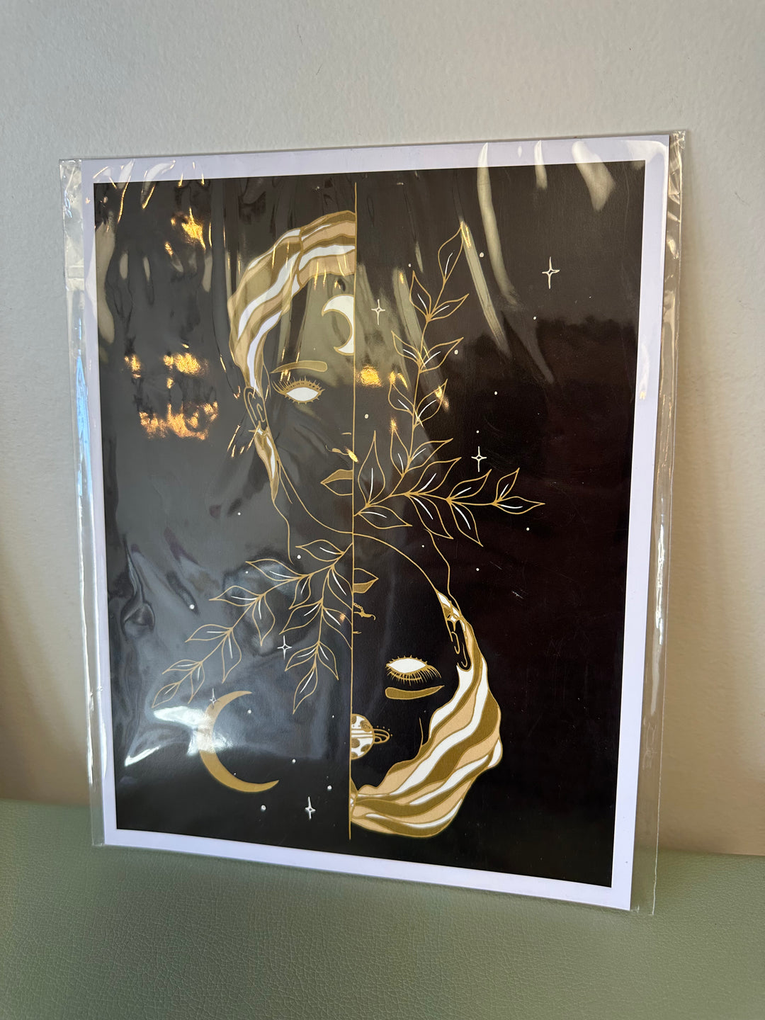 Meli The Lover - Celestial Woman Art Print