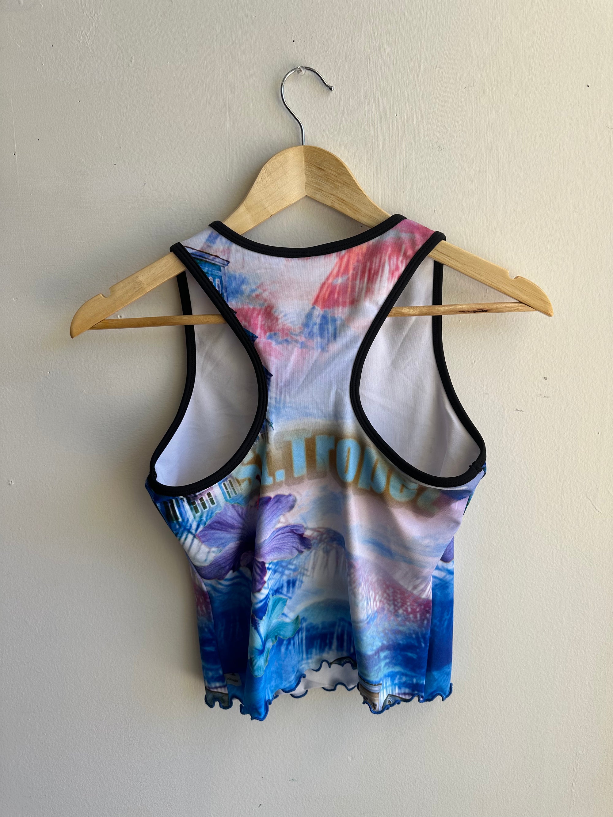 Vintage Y2K St Tropez Active Top | Size Medium