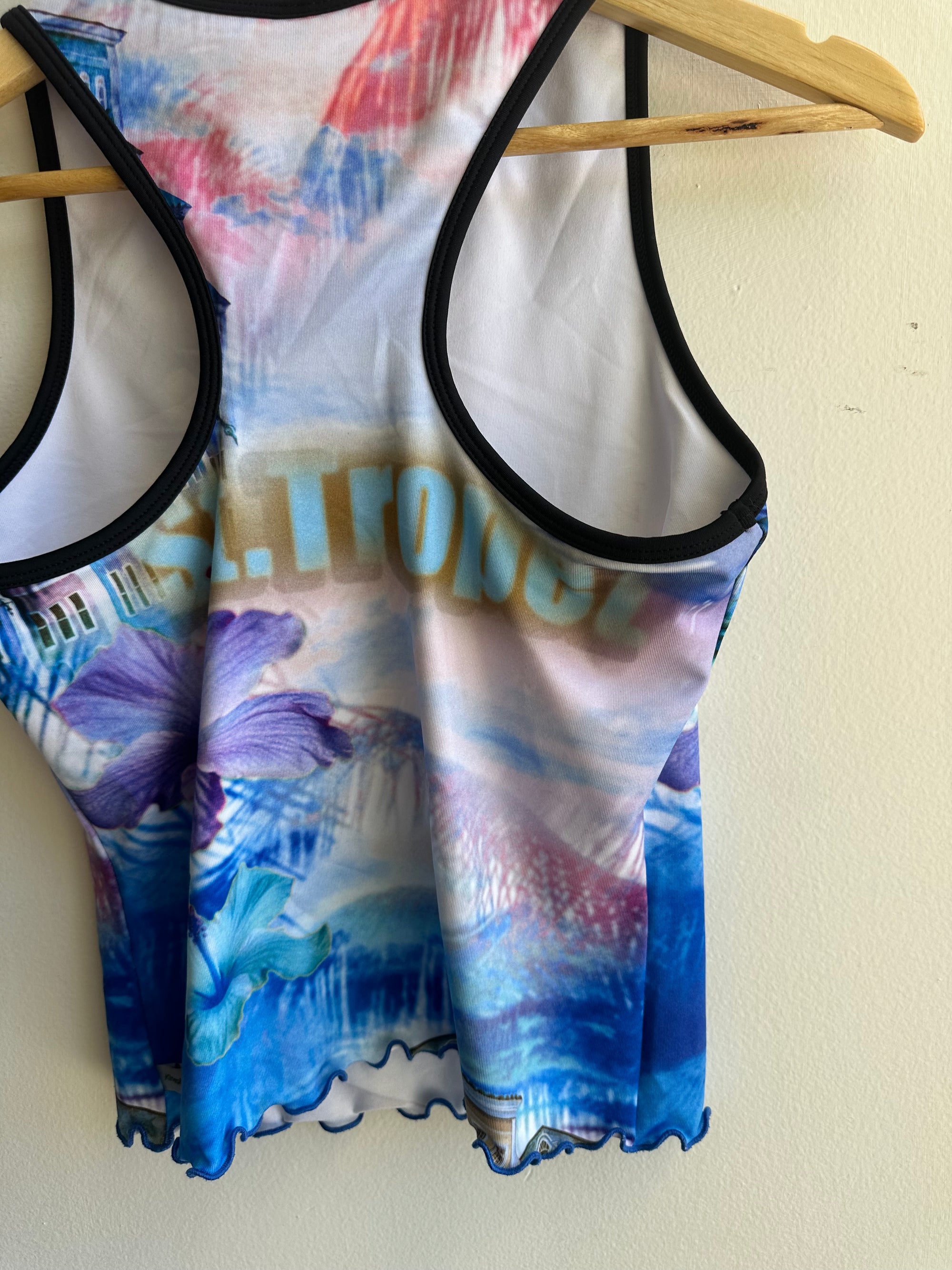 Vintage Y2K St Tropez Active Top | Size Medium