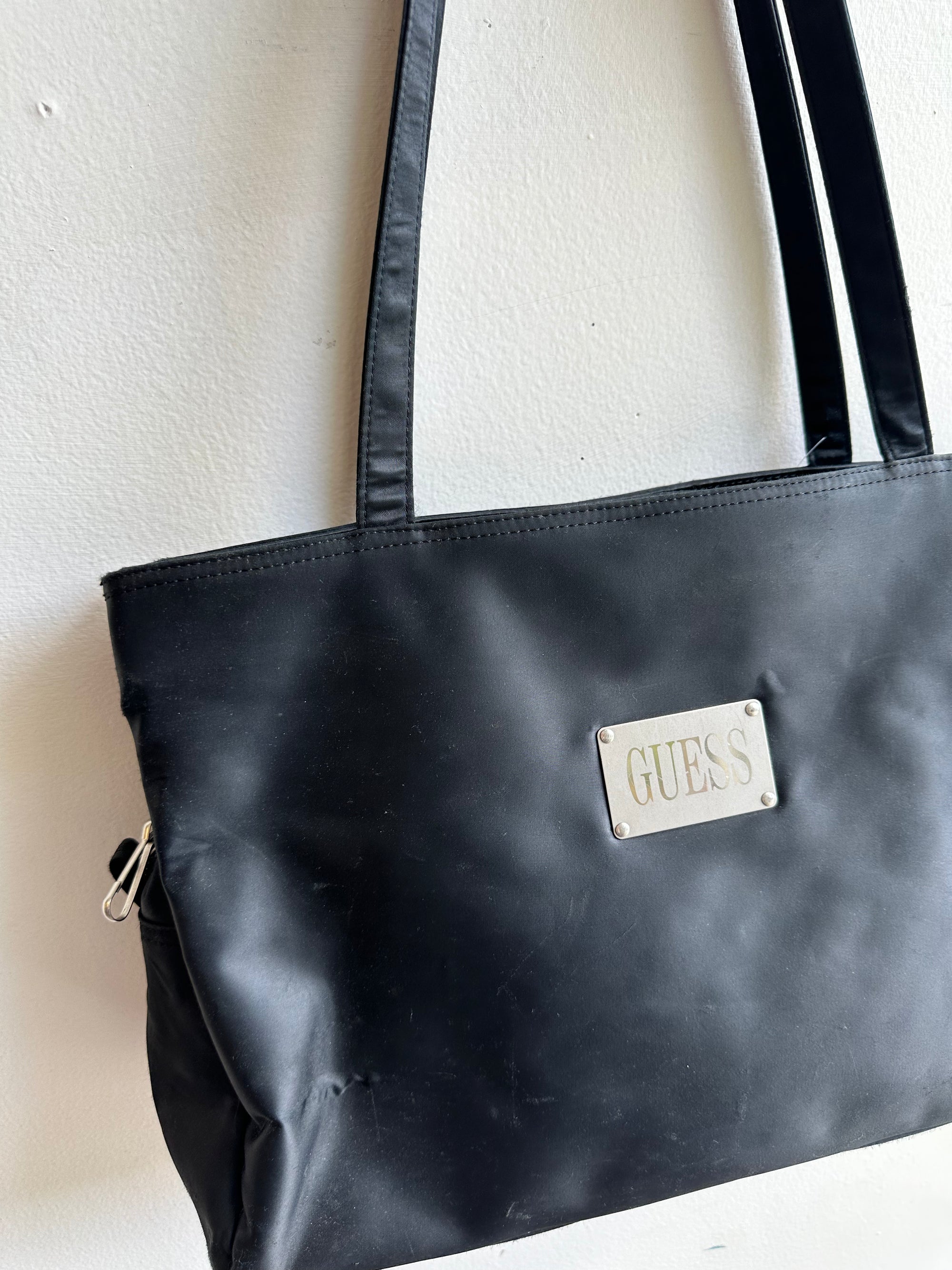Vintage 90s Everyday Large Guess Shoulder Bag