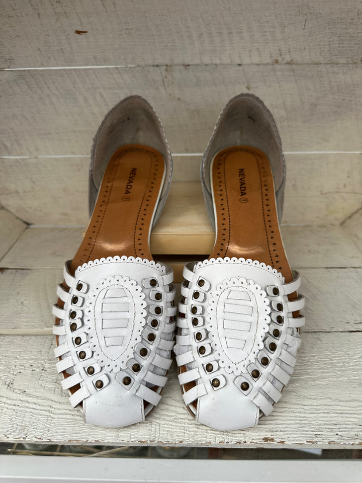 Vintage Nevada Leather Sandal Flats | Size Women’s 8