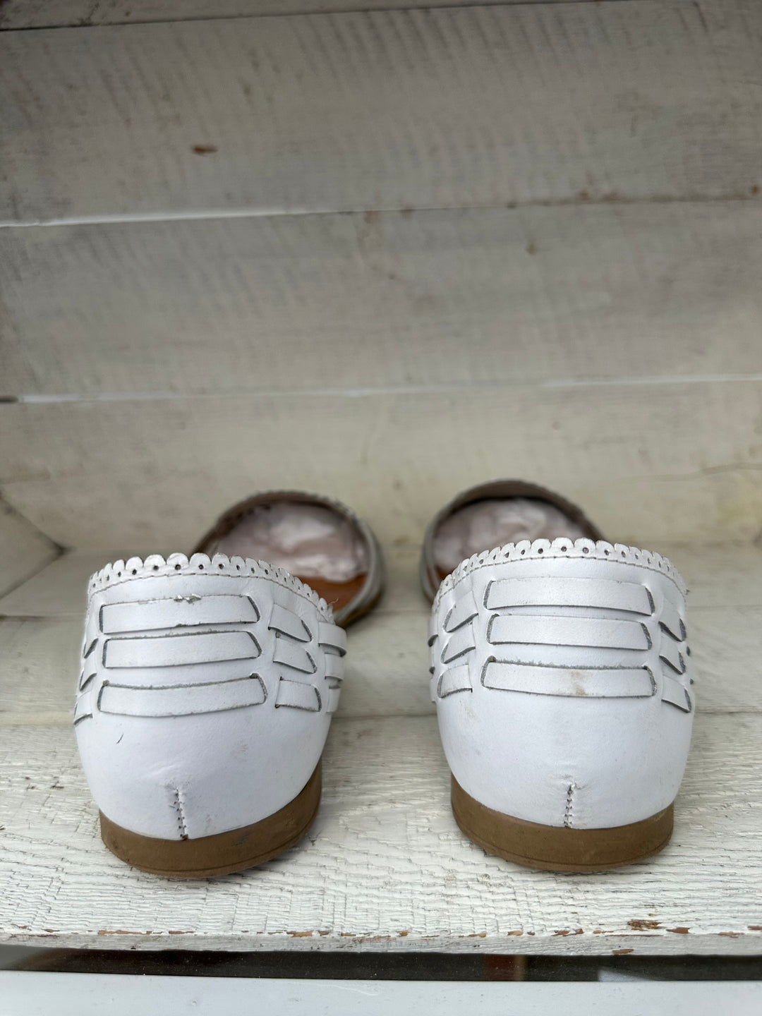 Vintage Nevada Leather Sandal Flats | Size Women’s 8