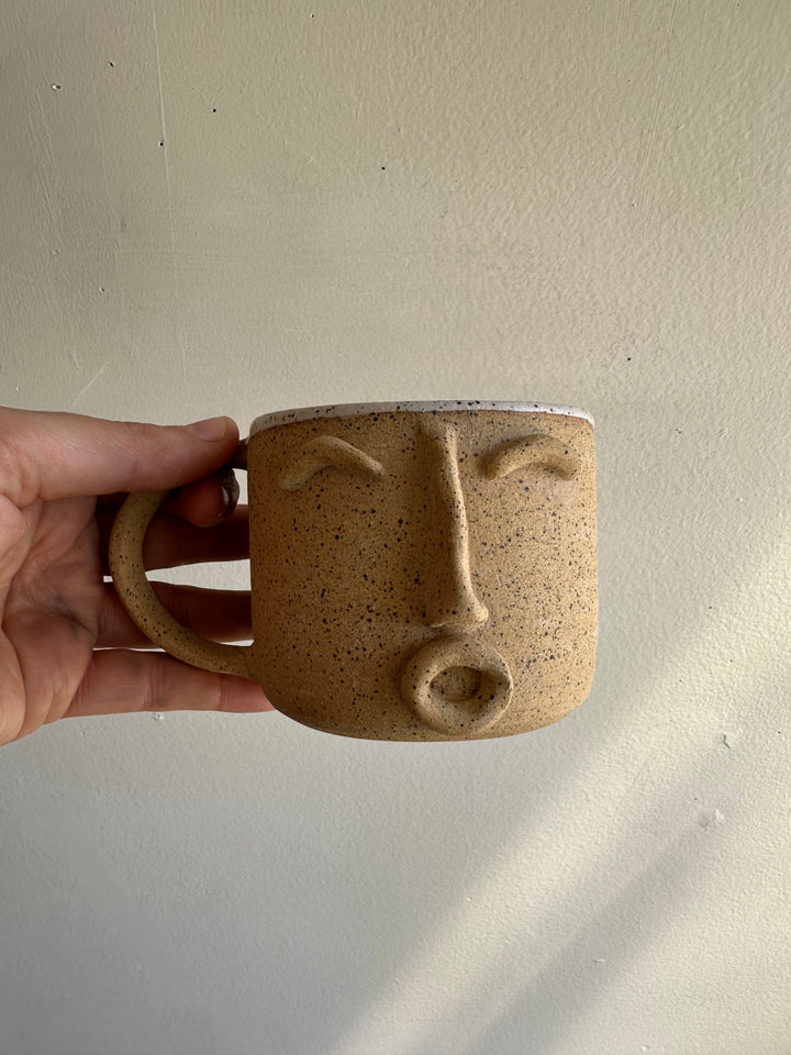 Earth to Ember | O Face Handmade Mug
