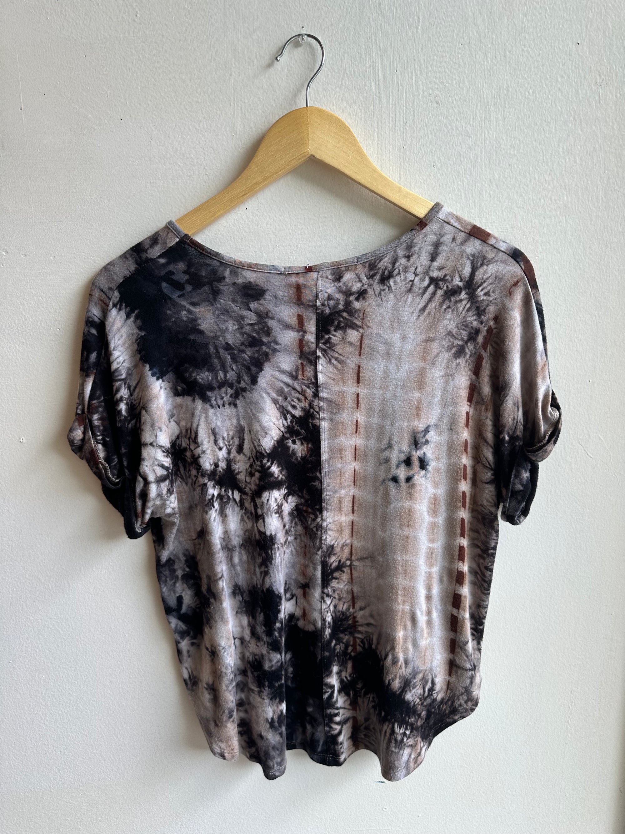 Earthbound Tie-Dye Tee | Cropped & Super Soft | Size Medium