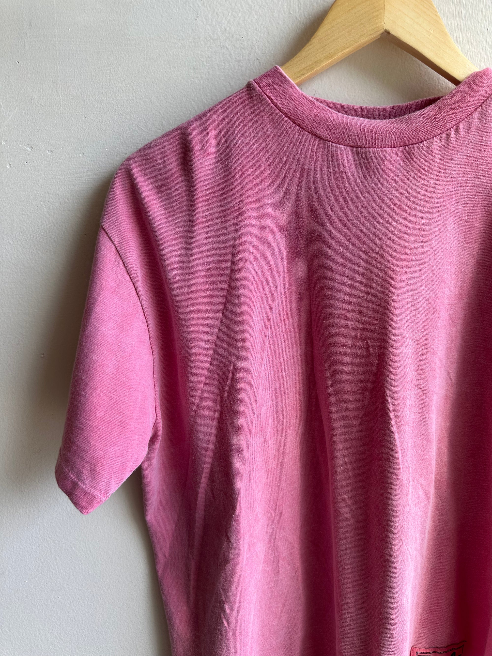 Vintage Roots Tee | Pink Classic | Size Medium