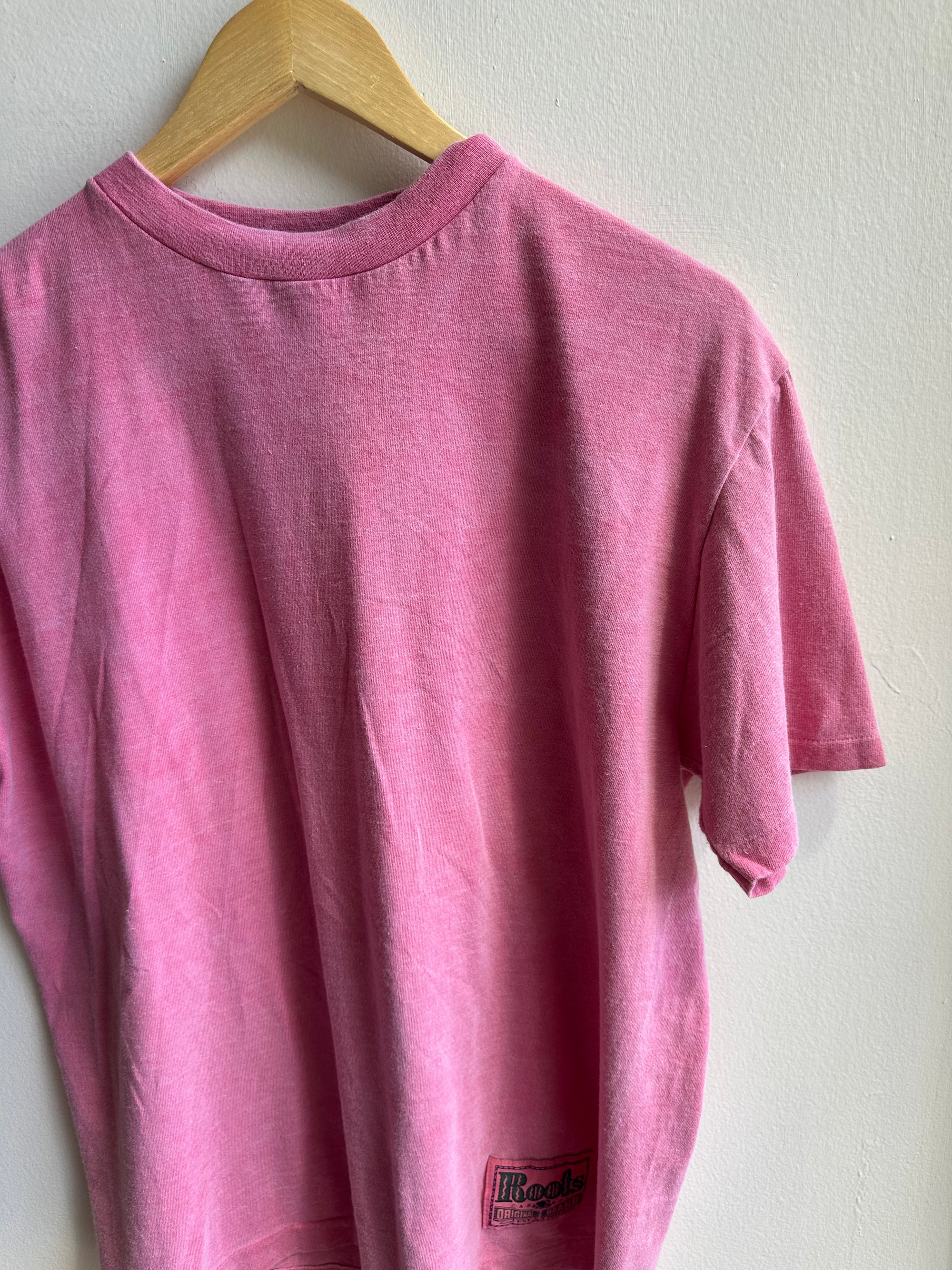 Vintage Roots Tee | Pink Classic | Size Medium
