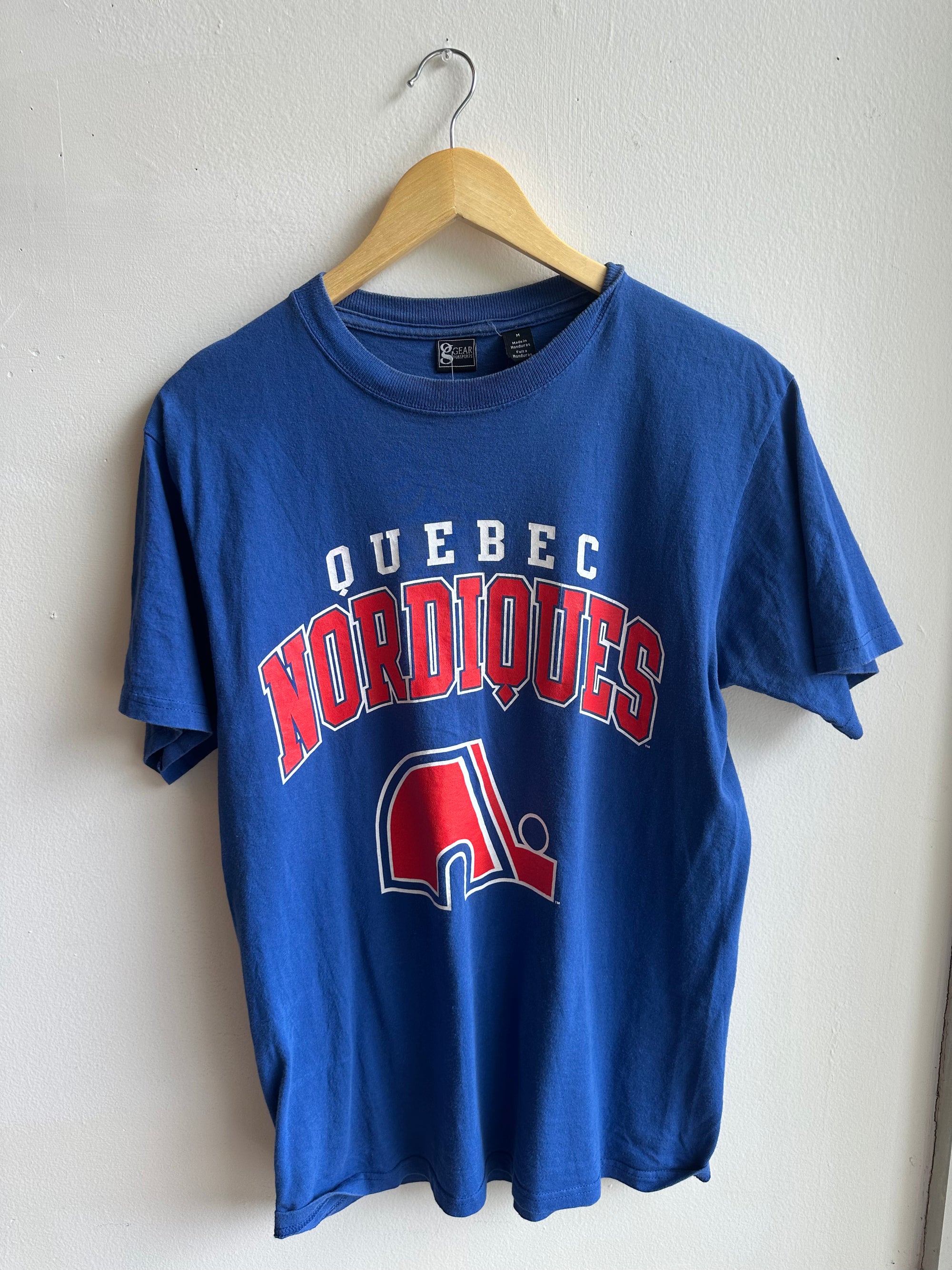Vintage Québec Nordiques Tee – Retro NHL Classic | Size Medium