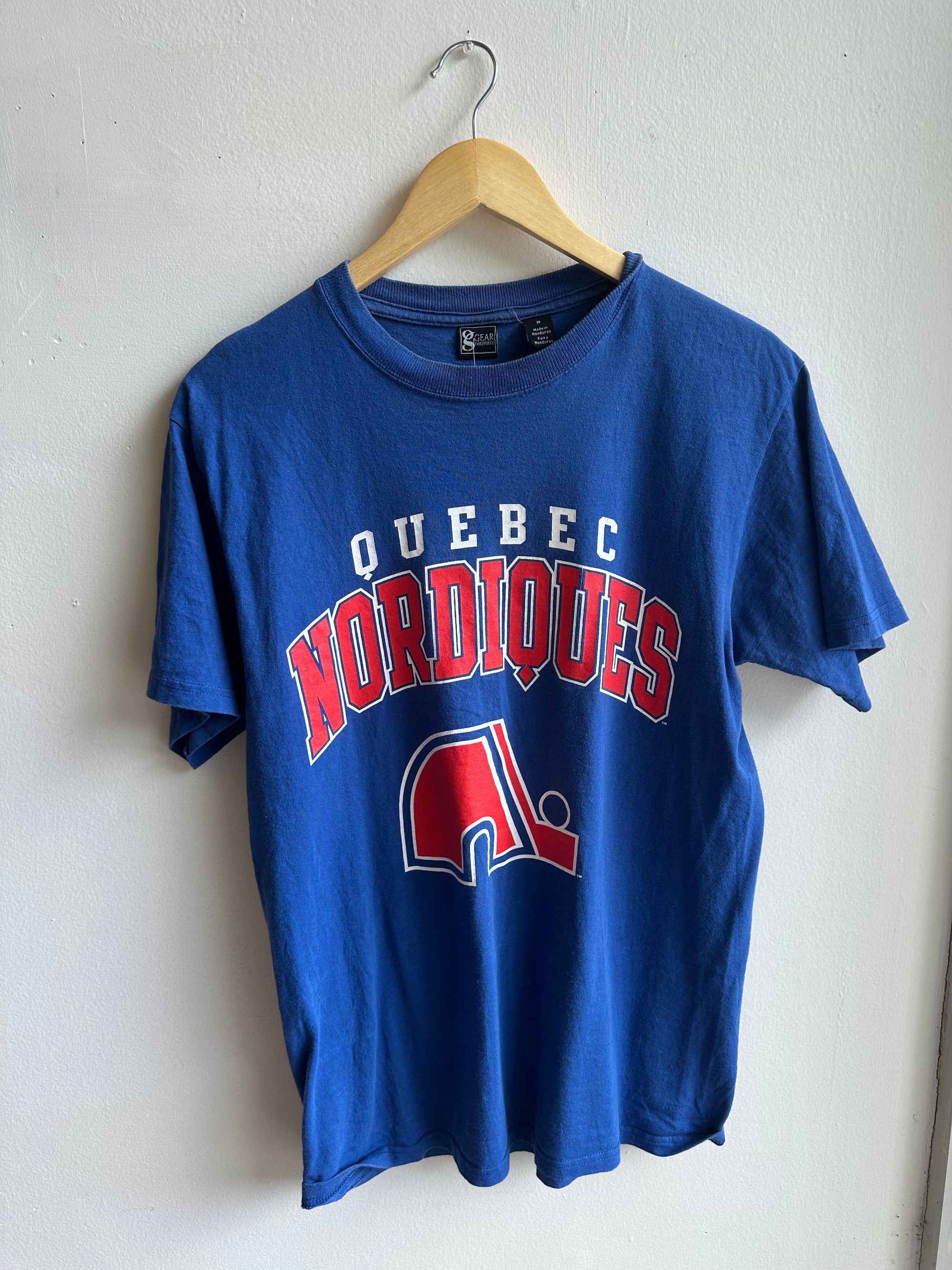 Vintage Québec Nordiques Tee – Retro NHL Classic | Size Medium