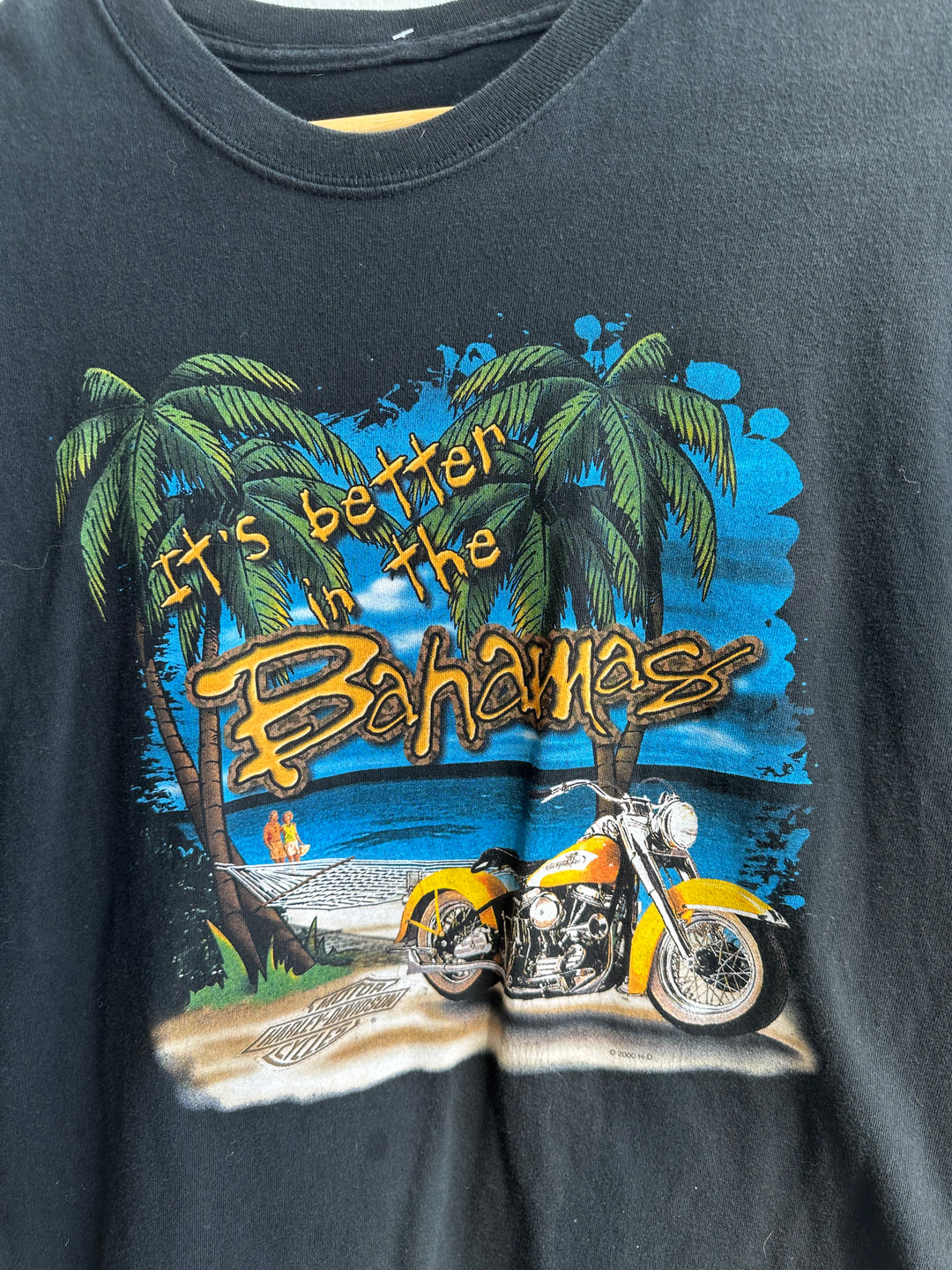 Vintage Harley-Davidson Tee – Bahamas Dream Ride | Bahamas | Size Large