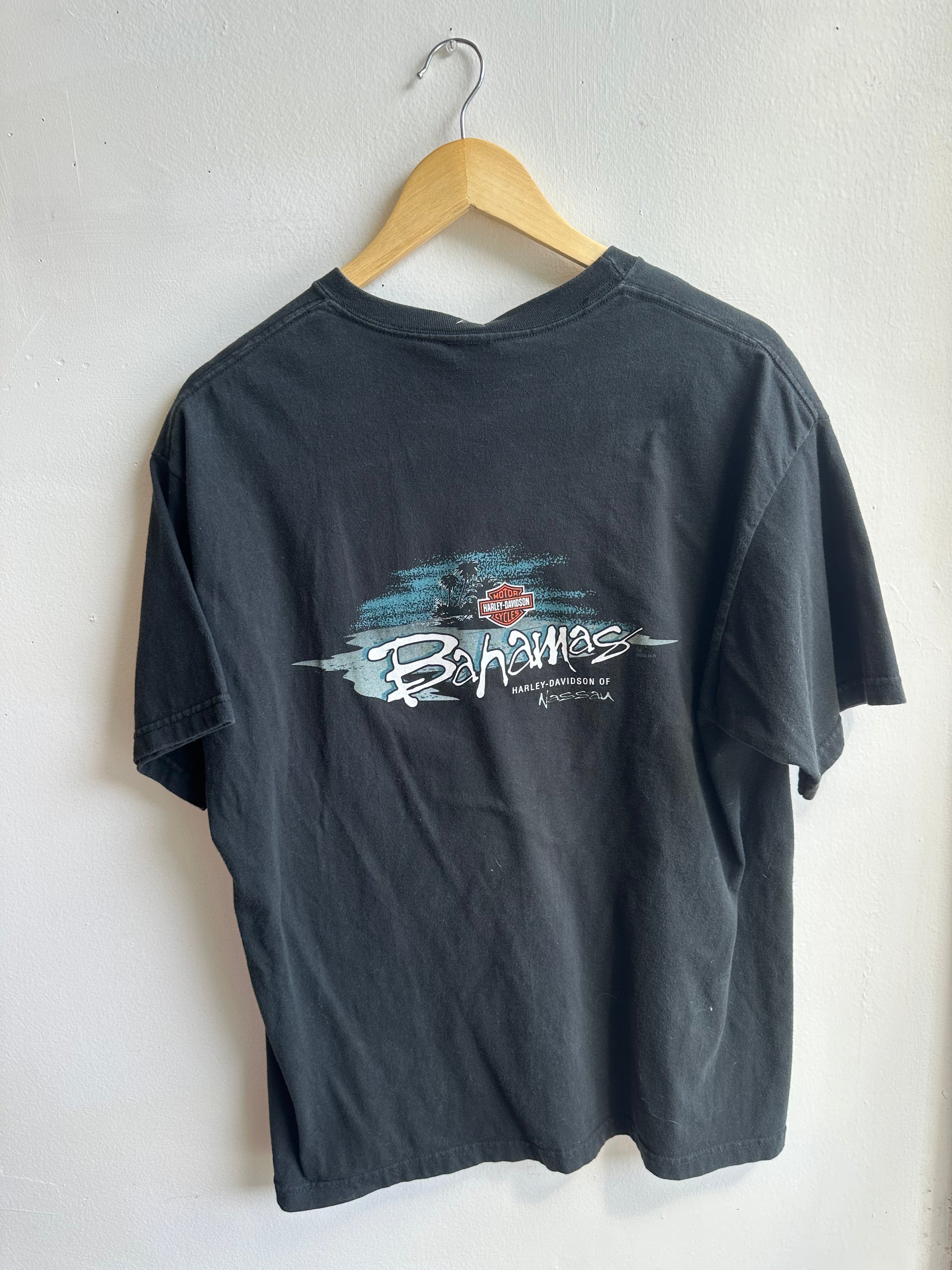 Vintage Harley-Davidson Tee – Bahamas Dream Ride | Bahamas | Size Large