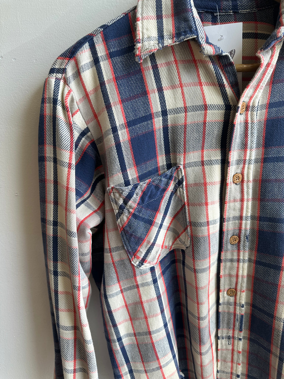 Vintage Big Mac Flannel – Rugged Americana Plaid | Size Medium
