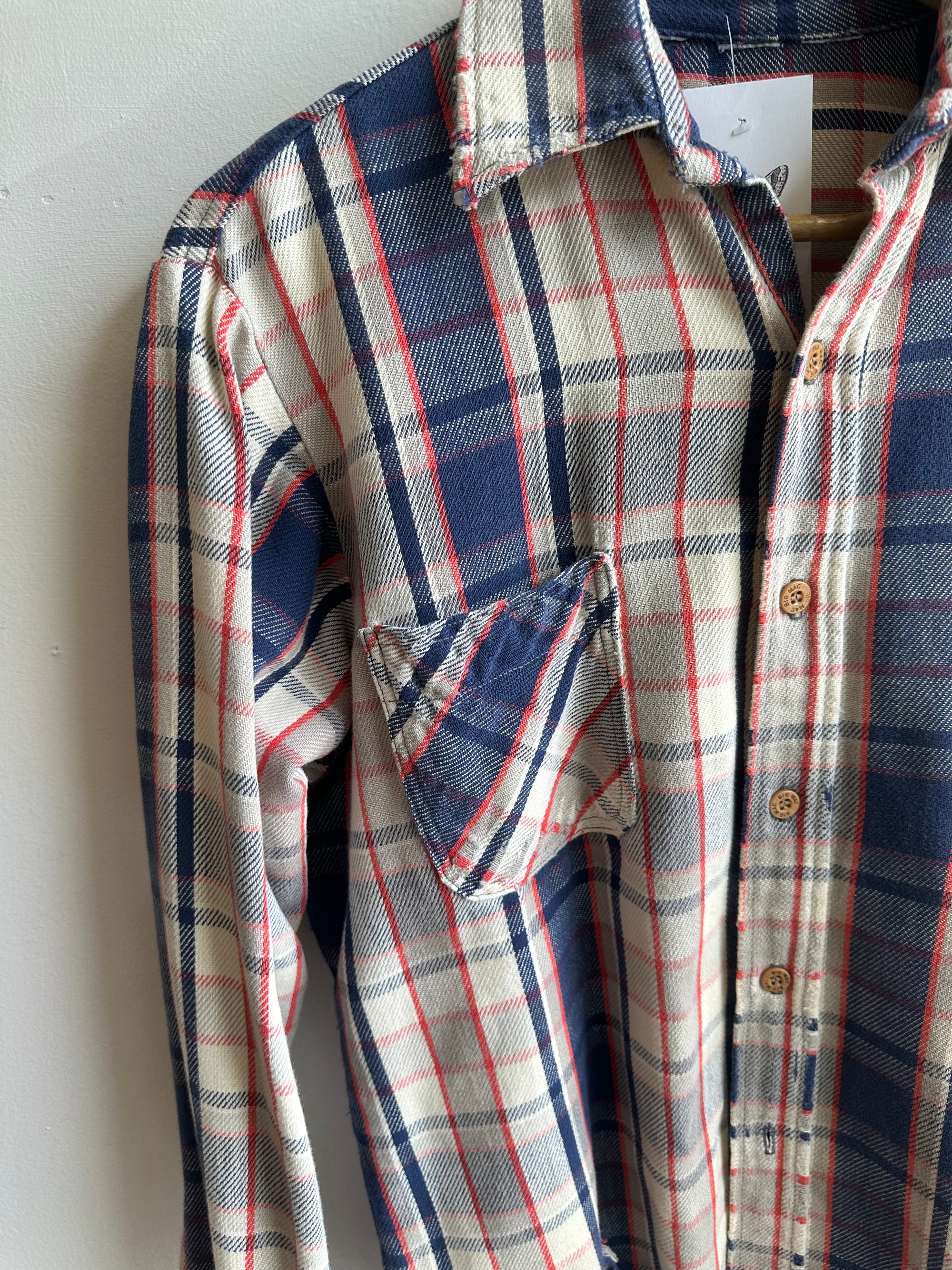 Vintage Big Mac Flannel – Rugged Americana Plaid | Size Medium