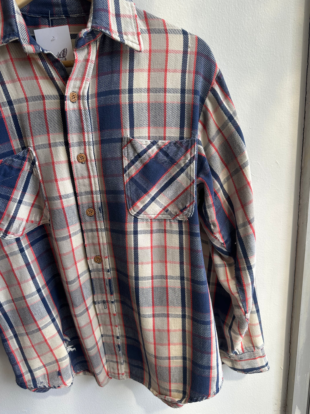 Vintage Big Mac Flannel – Rugged Americana Plaid | Size Medium