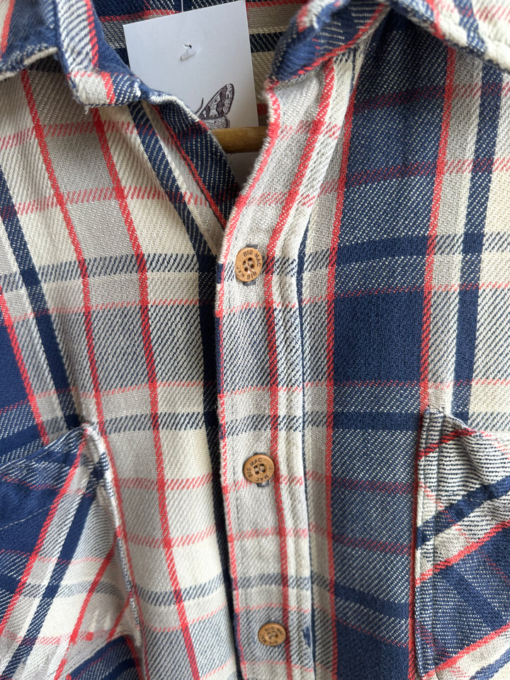 Vintage Big Mac Flannel – Rugged Americana Plaid | Size Medium