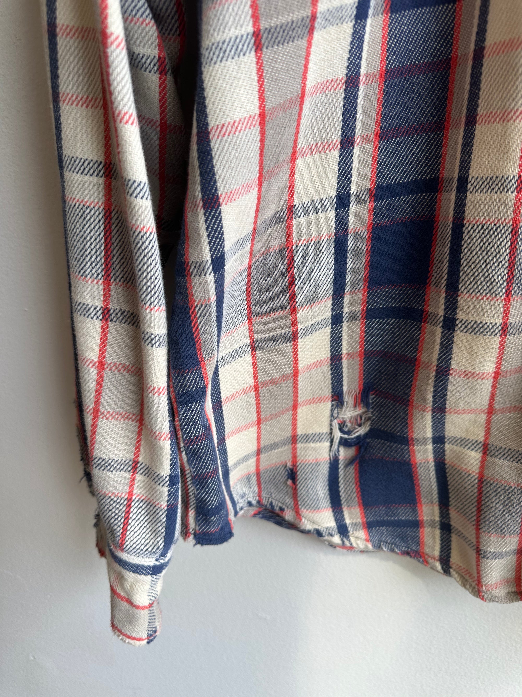 Vintage Big Mac Flannel – Rugged Americana Plaid | Size Medium
