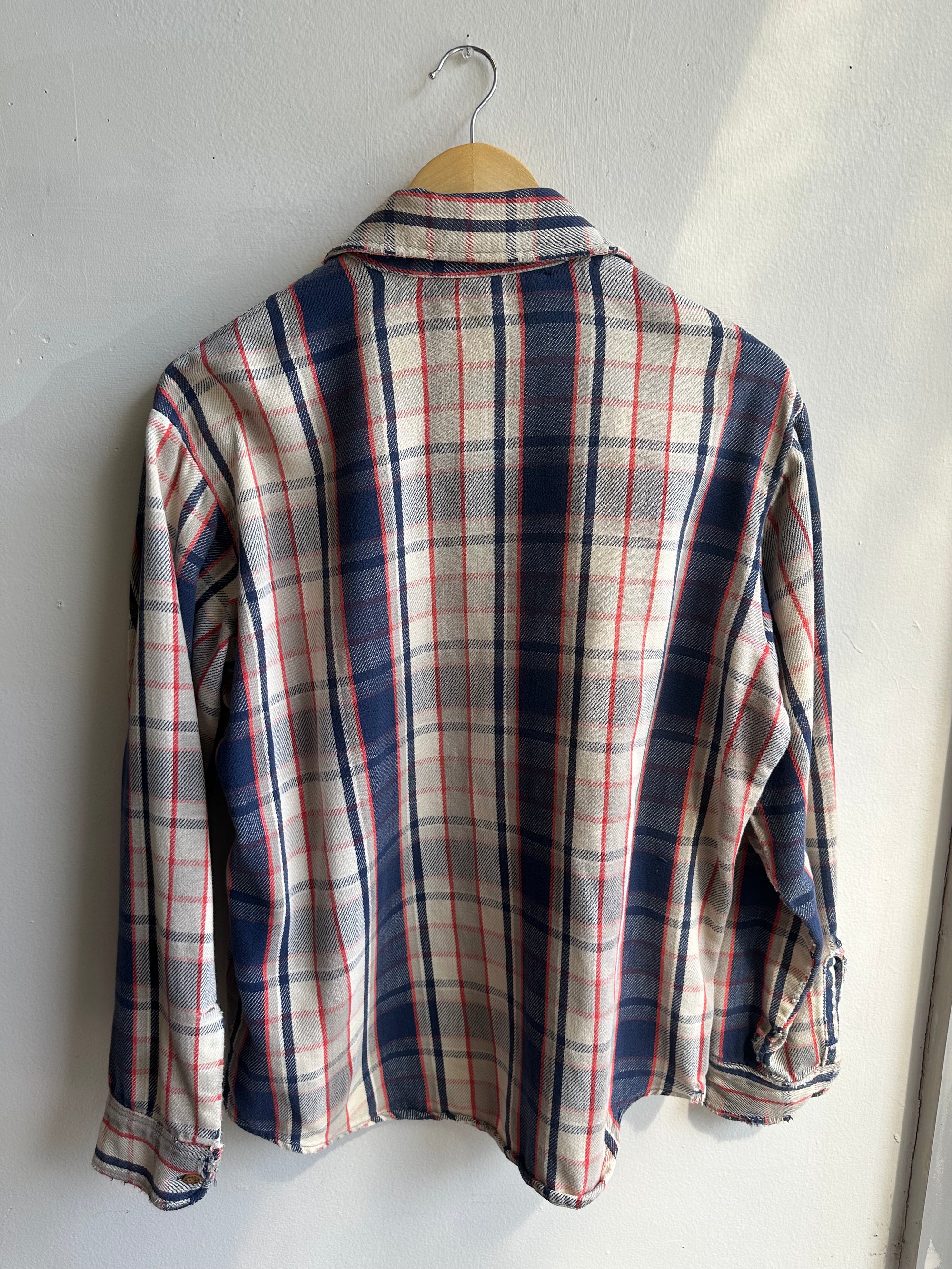 Vintage Big Mac Flannel – Rugged Americana Plaid | Size Medium