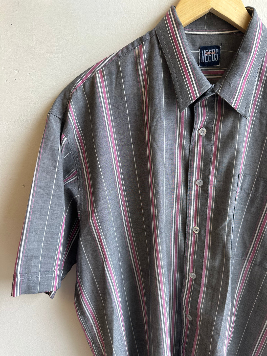 Vintage Stripe Button-Up by Needs | Size Large