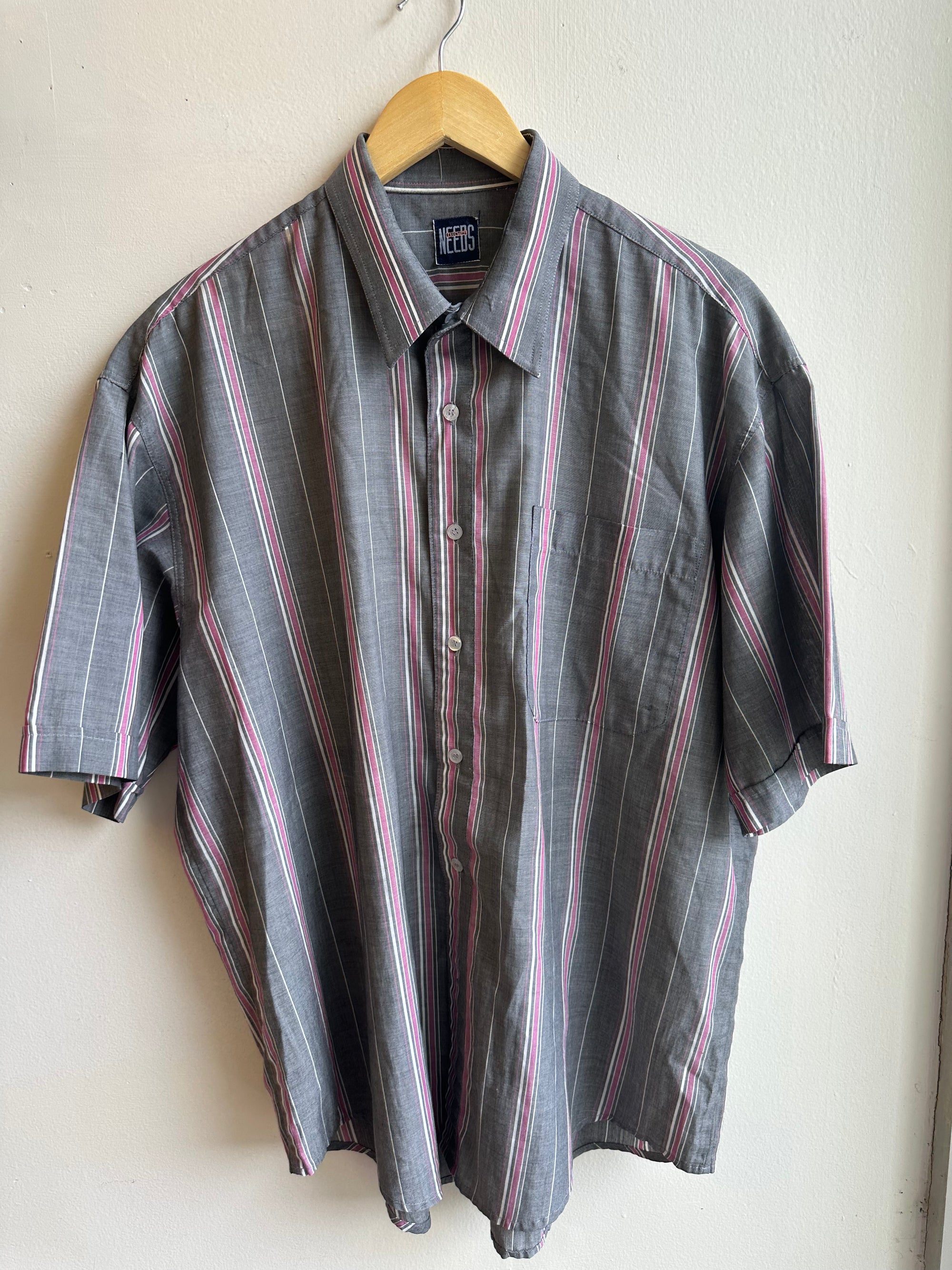 Vintage Stripe Button-Up by Needs | Size Large