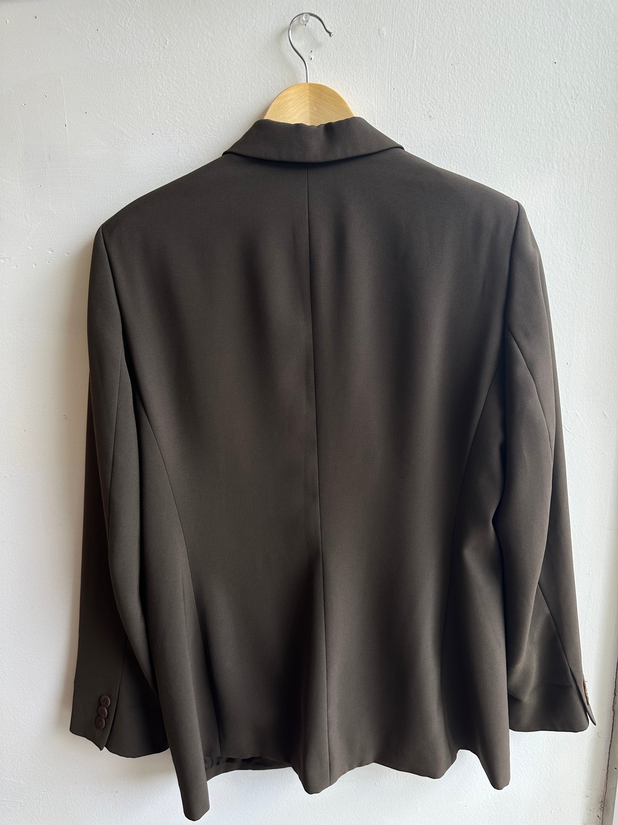 Vintage Liz Claiborne Army Green Blazer – Size 14