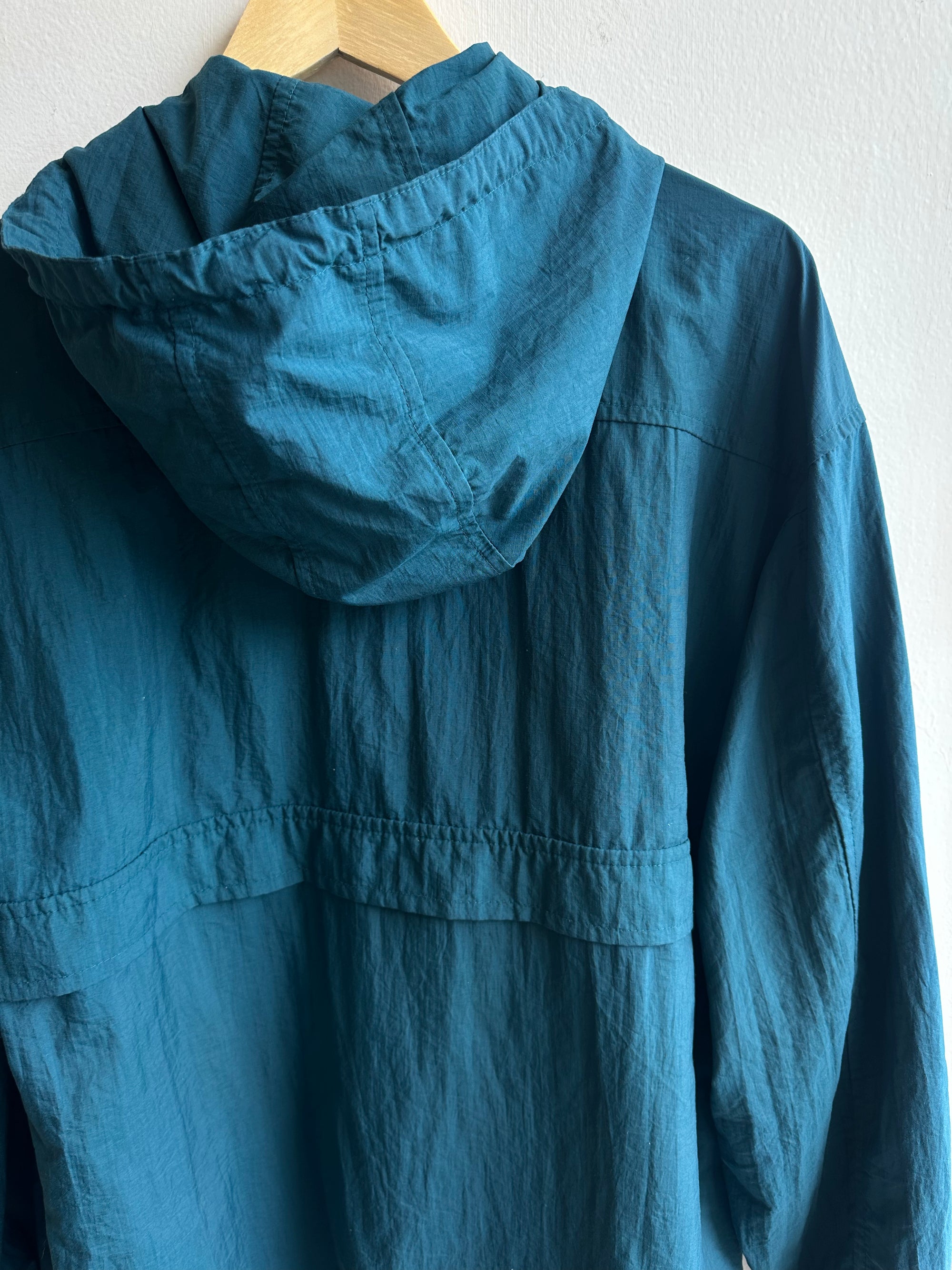 Vintage VOID Deep Teal Anorak Windbreaker – Size L