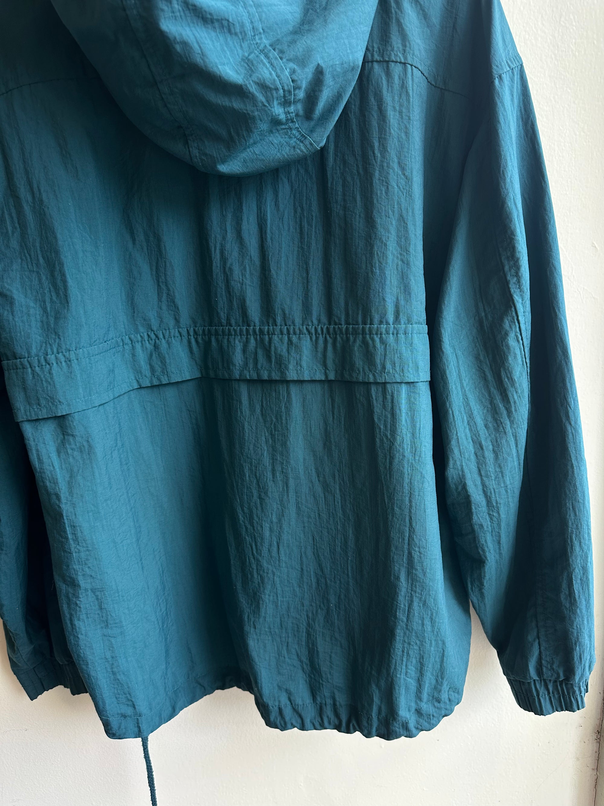 Vintage VOID Deep Teal Anorak Windbreaker – Size L